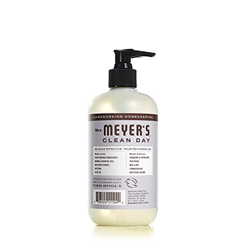 Mrs. MEYER'S CLEAN DAY Liquid Hand Soap, Lavender Scent, 12.5 Fl Oz (Pack of 6)