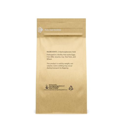 Salicylic Acid Powder 1 Lb - Pure Original Ingredients Skin Care & DIY