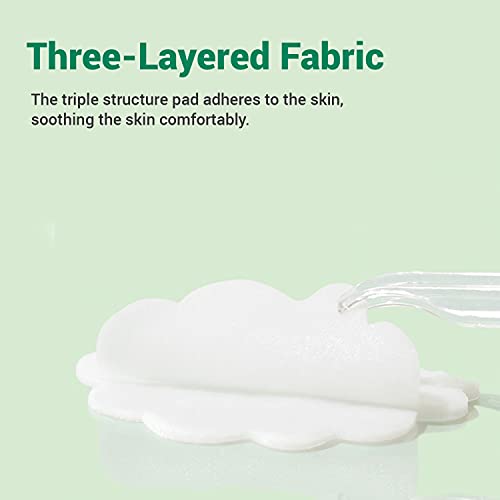 Calming Toner Pads for Sensitive Skin - 60 Sheets, Korean CICA