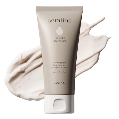 SANIDOC Cerafine Body Cream for Keratosis Pilaris 5.07 fl oz - Hydrating & Softening