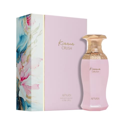 Afnan Kiaana Crush Femme Eau de Parfum - 3.4 Fl Oz, Saffron & Vanilla