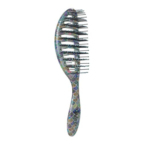 Wet Brush Speed Dry Hair Brush Mermaid Tail - Vented & Detangling, 1 Count