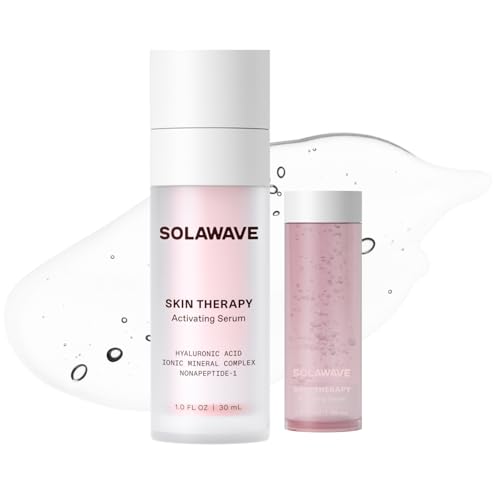 Solawave Skin Therapy Activating Serum with Hyaluronic Acid - 1 Bottle + 1 Refill