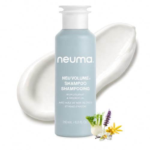 Neuma Neu Volume Sulfate-Free Shampoo 8.5 Fl Oz with Fennel & Vanilla - Gentle Hair Volumizer