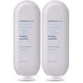 Method Daily Lotion, Simply Nourish, Plant-Based Moisturizer for 24 Hours of Hydration, 13.5 fl oz (Pack of 2)