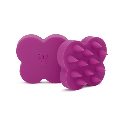 UKA Shampoo Brush Kenzan - Scalp Cleansing Silicone Spiky Brush