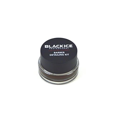 Black Ice Professional Barber Detailing Kit Dark Brown BDE01
