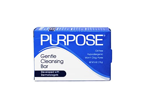 Purpose Gentle Cleansing Bar for All Skin Types - 6 oz Pack of 6