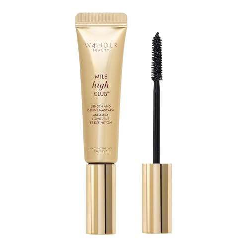 Black Mascara Jet Black 0.35 oz - Lengthening, Smudge-Proof Lash Volumizing