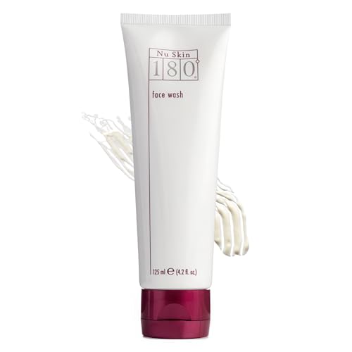 Nu Skin 180¡Ƣç Face Wash | Aging Cleanser | Vitamin C Face Wash for Youthful Appearance | Fine Lines Reduction & Face Moisturizer | 4.2 Fl Oz | 1 Pack