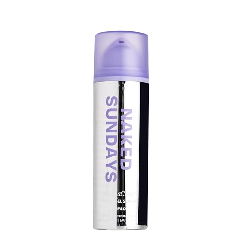 Naked Sundays CabanaClear Water Gel Sunscreen SPF 50 50ml - Hydrating, Clear, Sensitive Skin