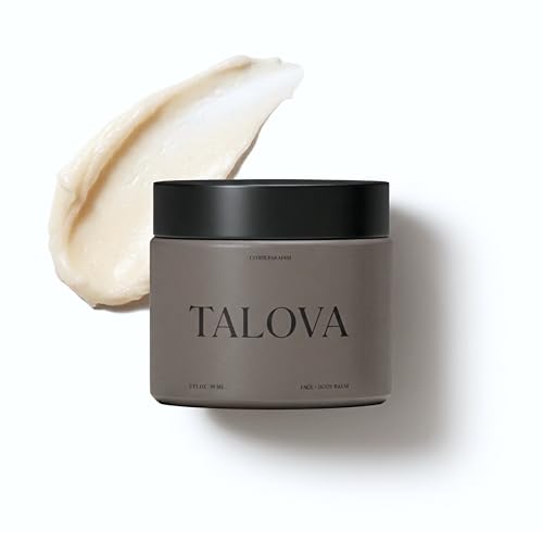 Face + Body Balm, Grass-Fed Tallow Moisturizer for Dry, Cracked, Sensitive Skin with Emu Oil, Natural and Organic Balm with Skin Nourishment, Non-toxic, Made in USA