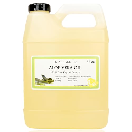 32 oz Aloe Vera Oil - Natural Organic Skin & Hair Nourishment - Pack of 1