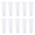8ml Mini Clear Empty Lip Gloss Balm Container Soft Tubes Makeup Box (20 Pcs)