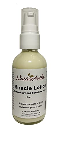 Organic Moisturizing Lotion for Dry Sensitive Skin 2 Oz - Anti-Aging