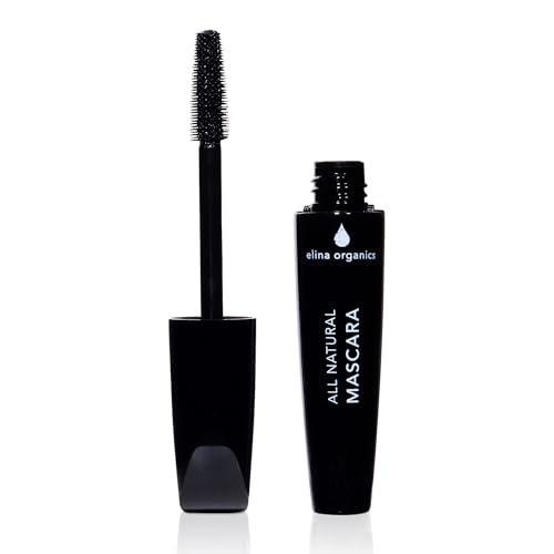 All Natural Vegan Black Mascara - Conditioning & Lengthening, Waterproof