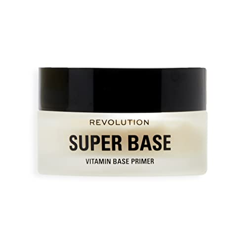 Revolution, Superbase Vitamin Primer, Hydrating Face Primer & Moisturizer, Makeup Primer with Vitamin C & Hyaluronic Acid, Vegan & Cruelty-Free, 0.84 fl oz