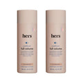 HERS Full Volume Conditioner with Coastal Cedar & Citron Scent - 2 Pack