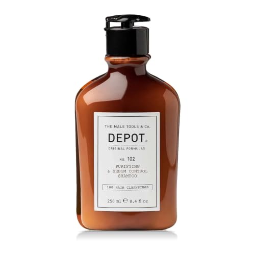 Men's Sebum Control Shampoo with Botanical Extracts - 8.4 Fl Oz