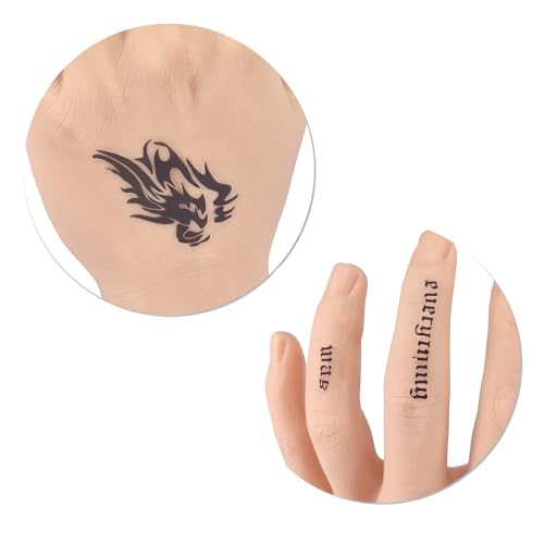Silicone Hand Practice Model for Tattooing - Left Male Hand
