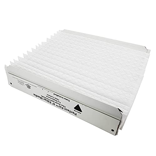 Expandable Media Air Filter Replacement 21-1/8x5 Inch for HVAC Systems - 2 Pack