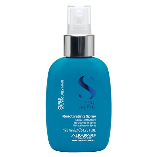 Curl Reactivating Spray with Heat Protection for Curly Hair - Vegan & Biodegradable