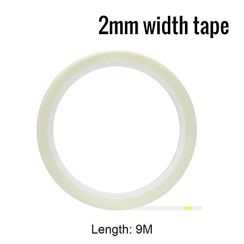 NAGARAKU Eyelash Extension Storage Card Premade Fans Volume Lash Storage 2mm Sticky Strip False Eyelashes Paper Card (20 Sheets with 1 Roll Tape)