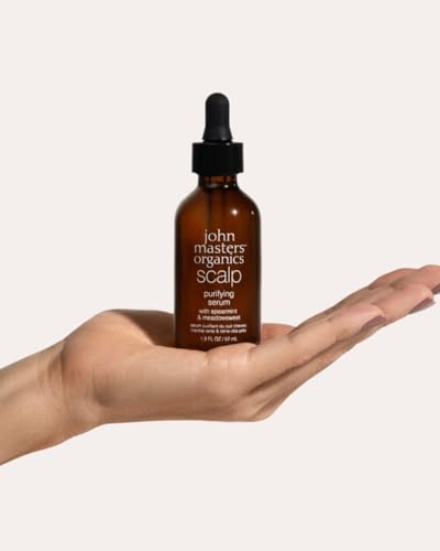 Organic Spearmint & Meadowsweet Hair Serum for Thinning Hair - 1.9 Fl oz