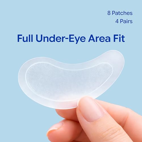JETLISSE Peptide Eye Patches for Dark Circles & Under-Eye Hydration, 4 Pairs