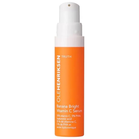 Vitamin C Serum with Hyaluronic Acid - Brightening & Anti-Aging, 0.5oz