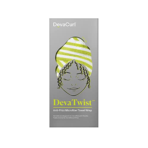 DevaCurl DevaTwist Microfiber Hair Towel Wrap for Curly & Wavy Hair