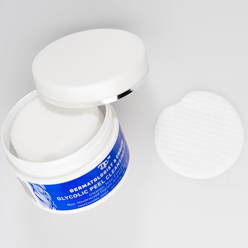 Extra Strength Chemical Peel Pads with Glycolic Acid & Salicylic Acid - 50 Pads