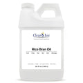 ClearLee Rice Bran Oil 64 oz - Pure Cosmetic Grade Natural Skin & Hair Oil for Massage & DIY Beauty