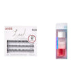 KISS Lash Couture Faux Mink Venus Lash Extensions, 60 Clusters + KISS Falscara Rosewater Lash Remover, Net Wt. 50 ml