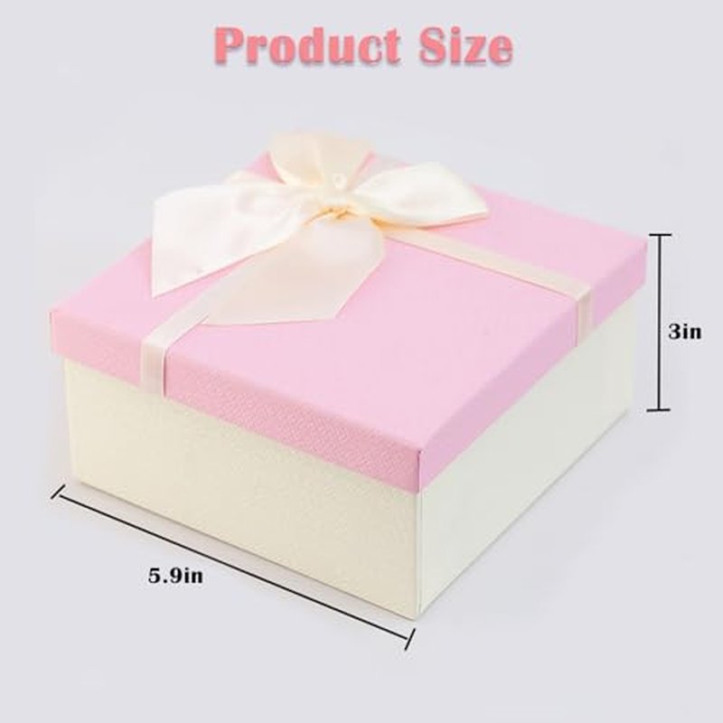 Ideal Swan Floral Scented Bath Soap Rose Flower Petals in Flower Box, Plant Essential Oil Rose Soap Set, Bath Soap Women Soap for Lover Birthday Valentine Christmas (Pink)