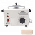 Electric Wax Warmer for Hair Removal with Adjustable Temperature & 50 Wood Sticks