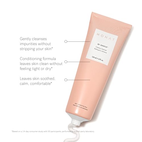 Gentle Creamy Facial Cleanser - Hydrating & Impurity Removal - 120ml