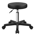 FURWOO Adjustable Rolling Stool for Spa Salon Massage Black