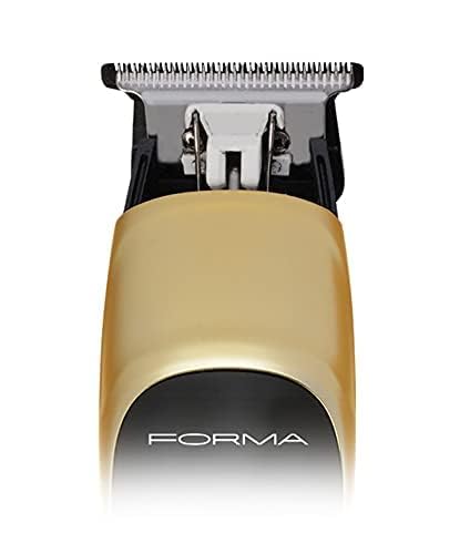 Cordless Hair Trimmer with Magnetic Motor & Black Diamond DLC Blade - Rechargeable, Quiet, Adjustable