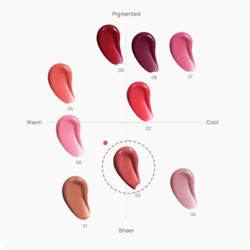 House of Hur Liquid Blusher ? Korean Makeup Hydrating Liquid Blush ? Water-Based, Blendable + Buildable ? Hyaluronic Acid + Panthenol, Dewy Finish ? 11 Shades ? 03 Rose Brown (20 ml/0.68 fl oz)