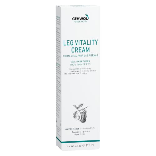 Gehwol Leg Vitality Cream for Blood Circulation & Skin Moisture - 4.4 oz