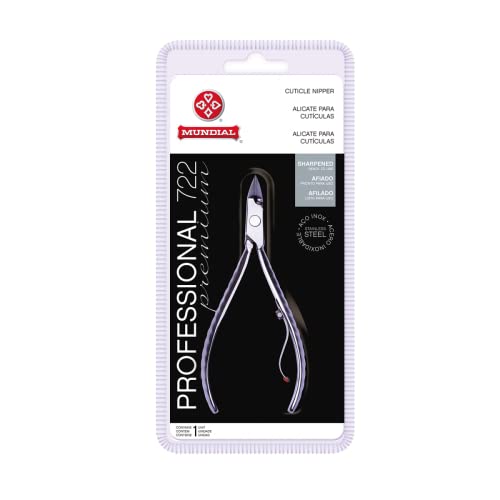 Stainless Steel Cuticle Pliers with Non-Slip Handle - Professional Nail Tool