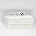 White Felt Ear Clip Pads 10mm Pack of 256 for Ear Care & Personal Use