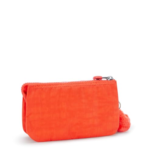 Kipling Women's Creativity Large Travel Pouch - Open Orange