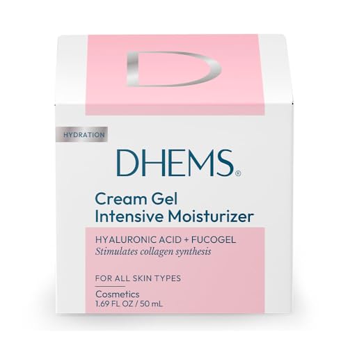 Intensive Moisturizing Cream for Face with Hyaluronic Acid, Antioxidant, Hydration & Stimulates Collagen Synthesis for All Skin Types 1.69 Ounces