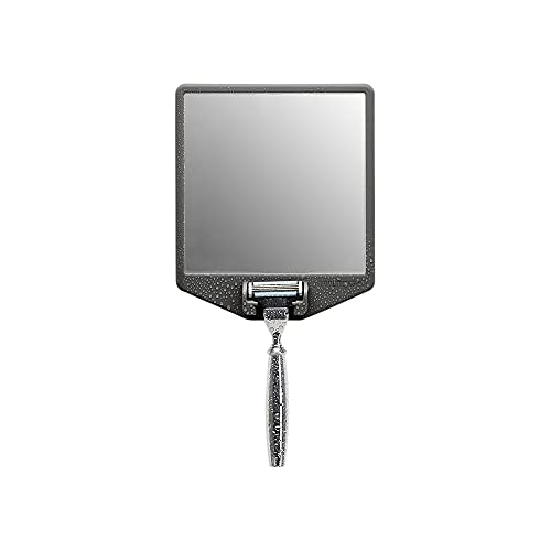 TOOLETRIES Joseph Charcoal Shower Mirror & Razor Holder - Fog-Resistant, No-Suction