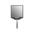 TOOLETRIES Joseph Charcoal Shower Mirror & Razor Holder - Fog-Resistant, No-Suction