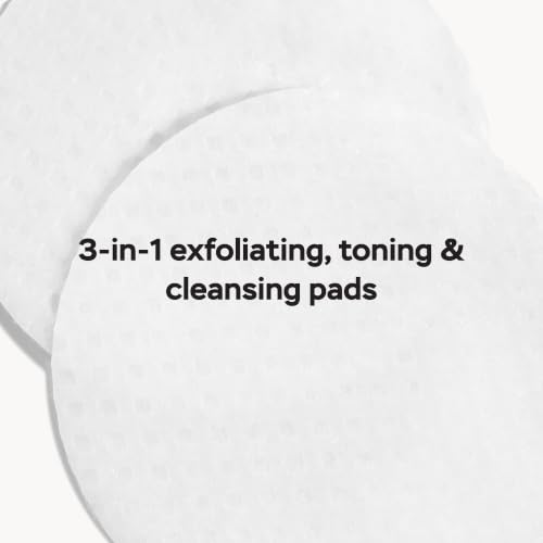 Exfoliating Face & Body Toner Pads 60 Count - AHA BHA Skin Rejuvenation