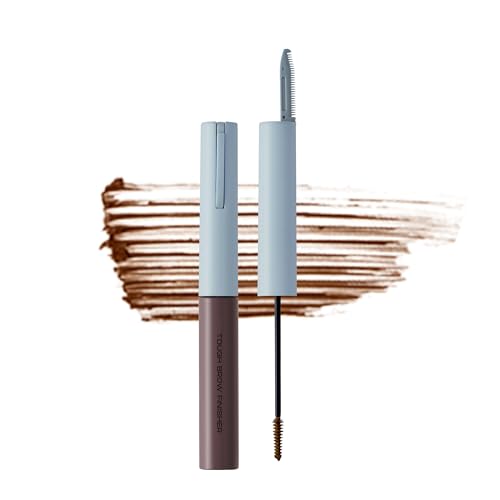 ENTROPY MAKEUP Tough Brow Finisher Toast - 2-in-1 Brow Tint Mascara with Built-In Comb