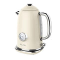 Electric Kettle 61oz with Thermometer, Retro Stainless Steel Hot Water Boiler